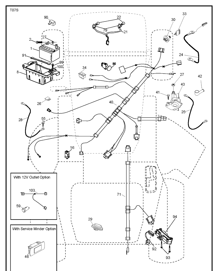 Electrical Diagram and Parts List for LGT2654 (96045003800)(2011-09) Husqvarna Lawn Tractor