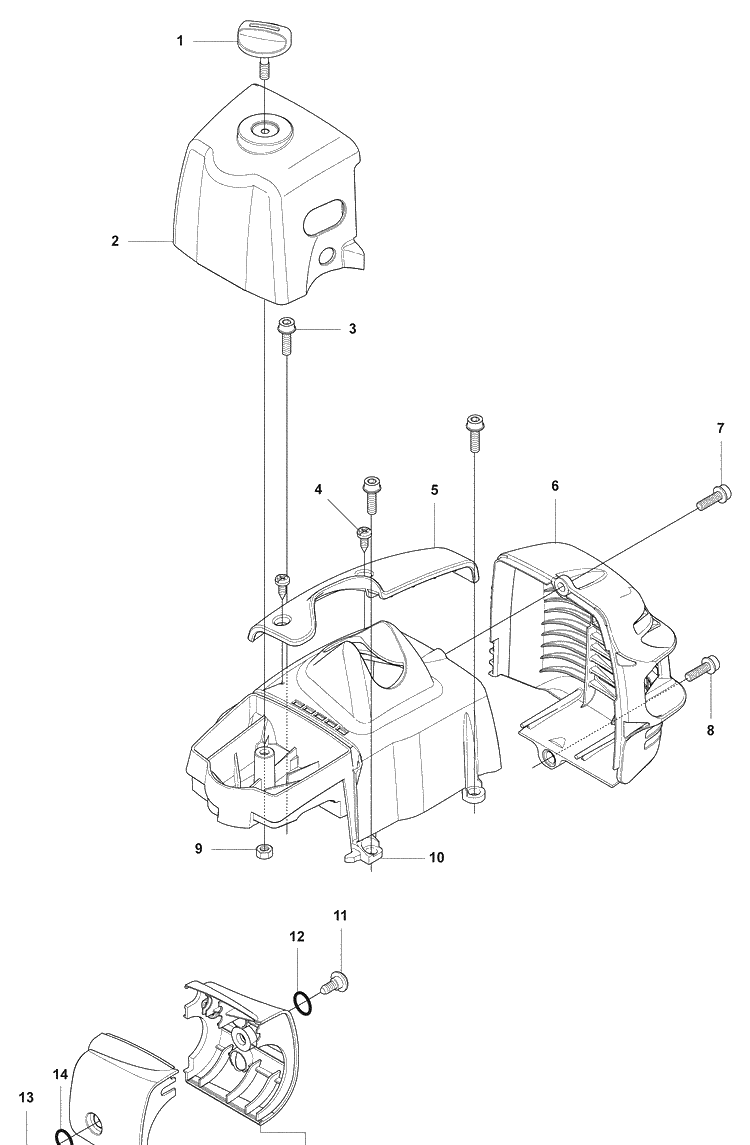 Covers Diagram and Parts List for 327P4 2008-03 Husqvarna Pole Saw
