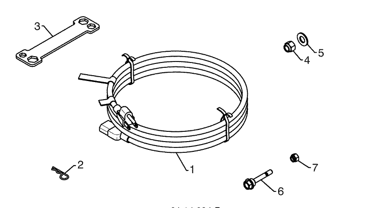 Spare Parts 3 Diagram and Parts List for 924SB (96193004500)(2009-06) Husqvarna Snow Blower