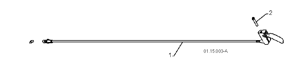 Control Panel And Discharge Chute Diagram and Parts List for 12527SB96193005600 2010-07 Husqvarna Snow Blower