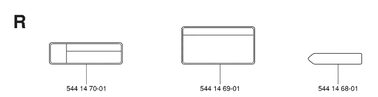 Decals Diagram and Parts List for 165BT 20053300001-Current Husqvarna Leaf Blower / Vacuum