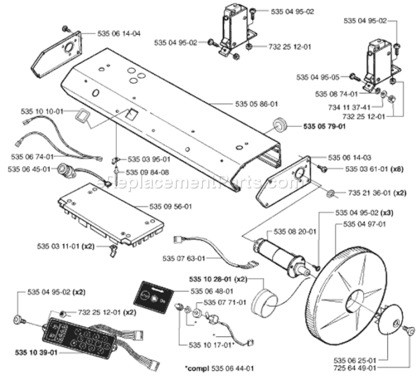 Page I Diagram and Parts List for AUTO 2002-02 Husqvarna Lawn Mower