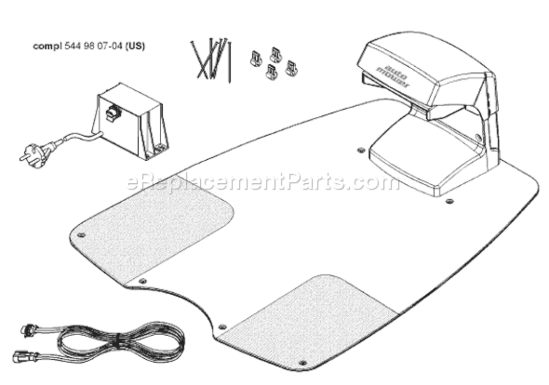Page D Diagram and Parts List for AUTOMOWERSOLARHYBRID 2008-05 Husqvarna Lawn Mower