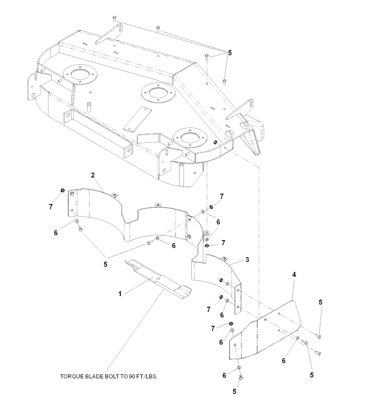 Accessories Mulch Kits Diagram and Parts List for IZ5225TXPKOA (968999307)(2007-04) Husqvarna Lawn Mower