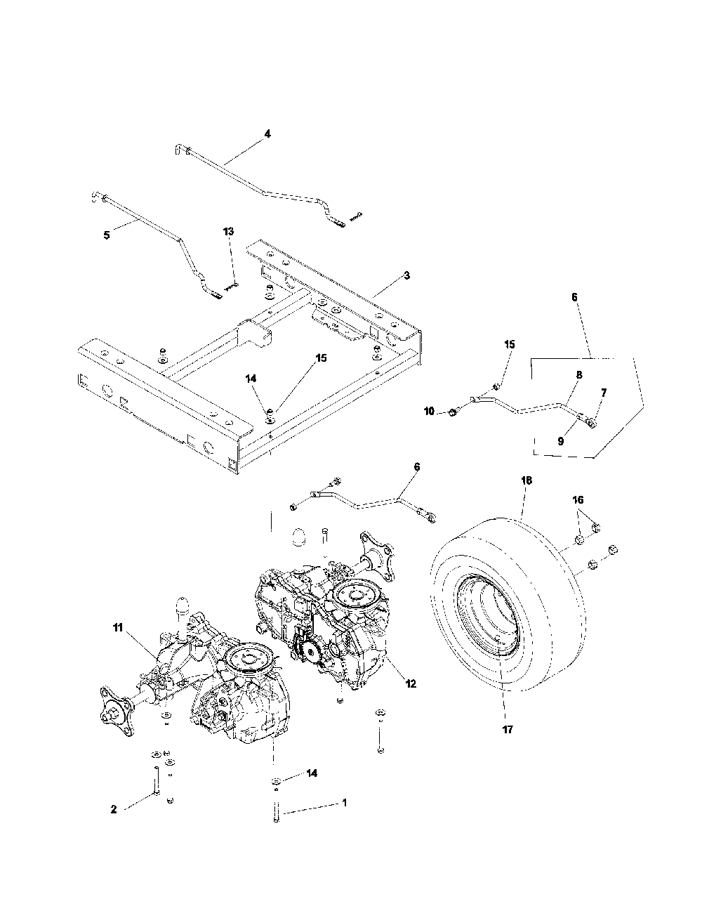 Ezt Diagram and Parts List for 917277820  Husqvarna Lawn Mower