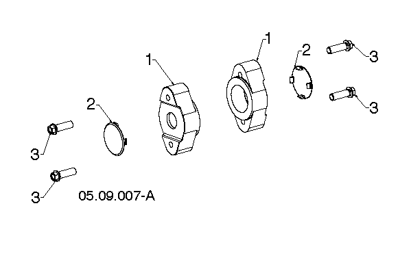 Auger Housing and Impeller 6 Diagram and Parts List for ST230 (97046910100)(2020-06) Husqvarna Snow Blower