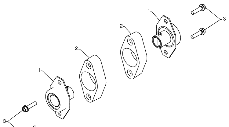 Auger Bearings And Diagram and Parts List for 1130SB (96193004300)(2008-11) Husqvarna Snow Blower