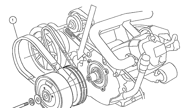 Drive Belt - Fe290 Diagram and Parts List for HUV4210GXP 2005-06 Husqvarna Lawn Tractor
