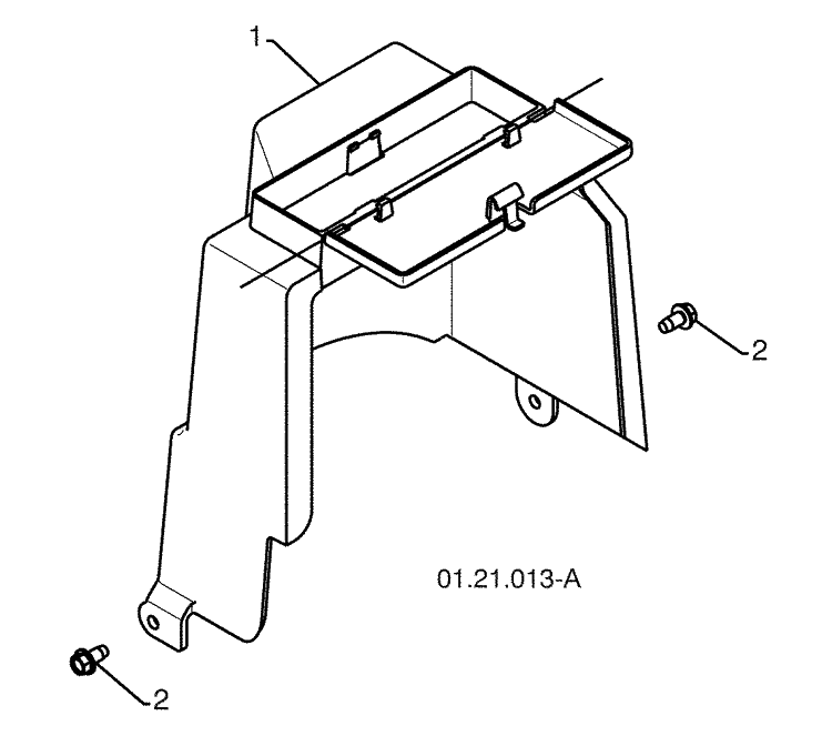 Chassis / Engine / Pulleys - B 2 Diagram and Parts List for 924SB (96193004500)(2009-06) Husqvarna Snow Blower