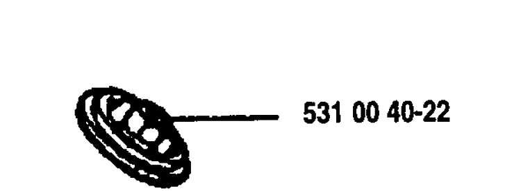 Bushing Diagram and Parts List for 125L 1993-04 Husqvarna Trimmer