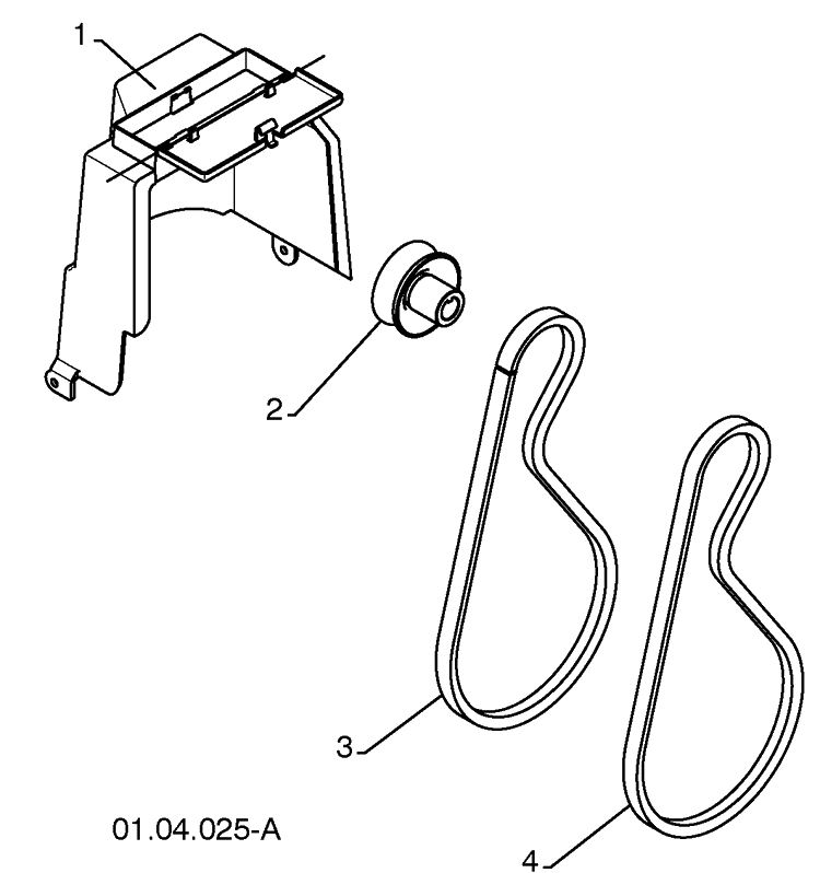 Chassis/Engine/Pulleys 2 Diagram and Parts List for 5524SBL (96193003400)(2008-11) Husqvarna Snow Blower