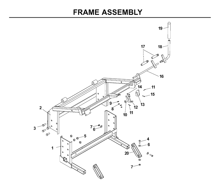 Bagger 3 Diagram and Parts List for 968999196 2003-10 Husqvarna Lawn Tractor Accessories
