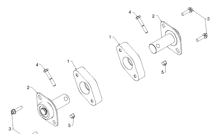 Auger Housing And Impeller 4 Diagram and Parts List for ST268EP (96191003806)(2012-09) Husqvarna Snow Blower