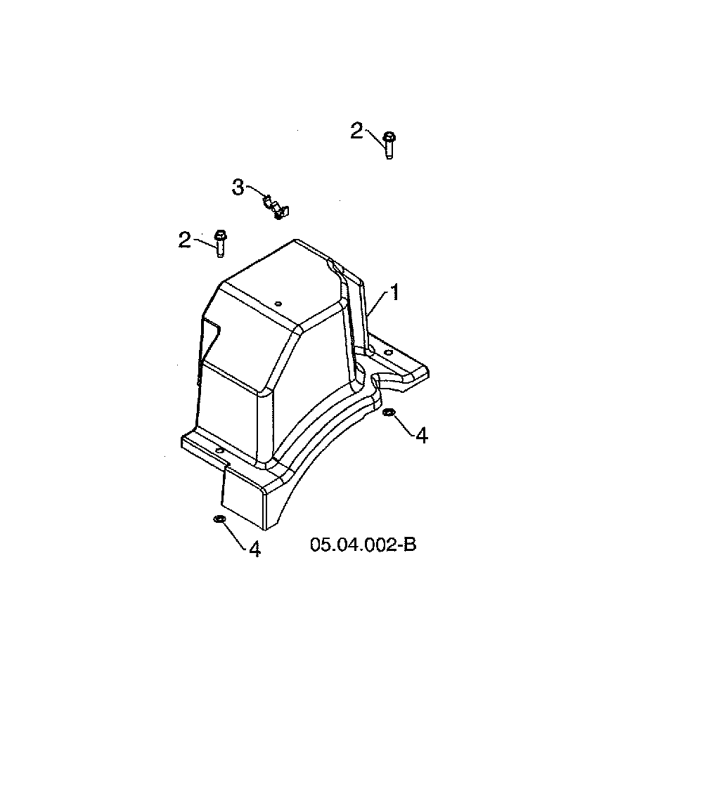 Belt cover Diagram and Parts List for 96193012204  Husqvarna Snow Blower