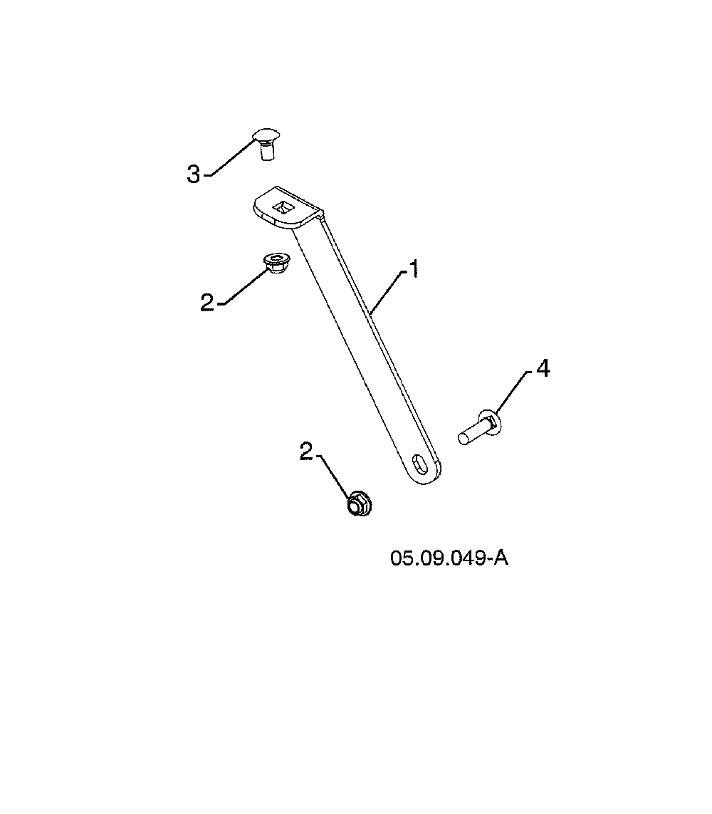 Support gearbox Diagram and Parts List for 96193010106  Husqvarna Snow Blower