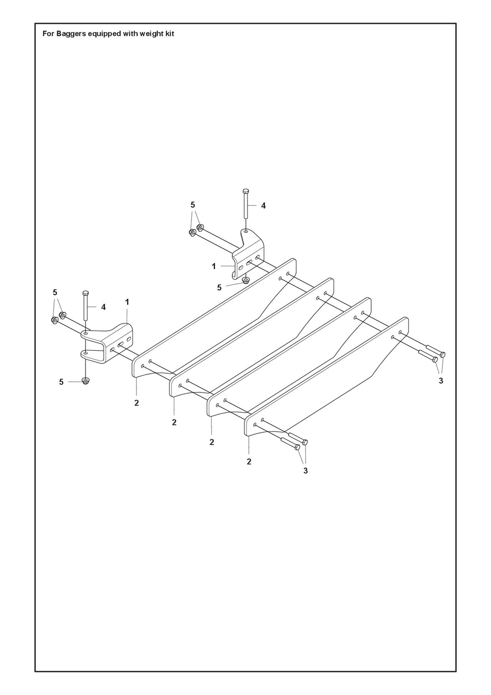 Attachments Diagram and Parts List for Z2462-BIN  Husqvarna Lawn Tractor Accessories
