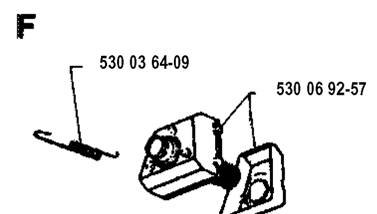 Muffler Diagram and Parts List for 26LC 19931800001-Current Husqvarna Edger