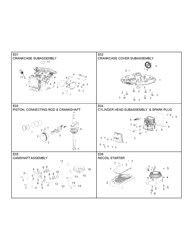 Engine Rato Rvm120 2 Diagram and Parts List for 591205501 2017-10 Husqvarna Engine