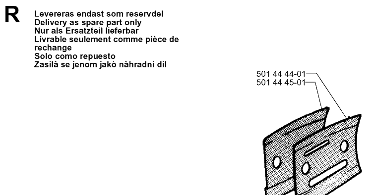 Accessories 2 Diagram and Parts List for 61 20014000001-20110100000 Husqvarna Chainsaw