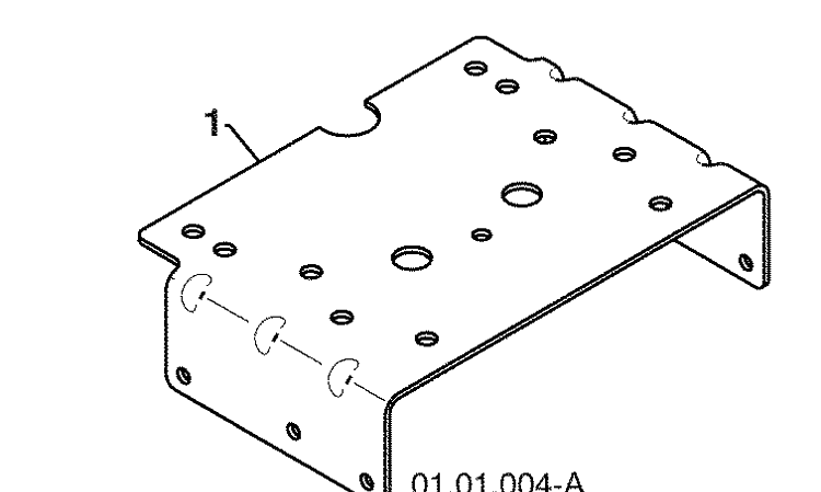 Chassis / Engine / Pulleys 4 Diagram and Parts List for 1830SB (96193005000)(2009-08) Husqvarna Snow Blower