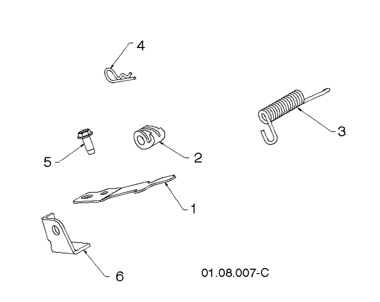 Handle 2 Diagram and Parts List for ST268EP (96191003806)(2012-09) Husqvarna Snow Blower