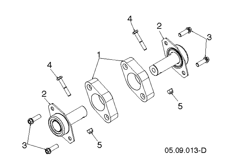 Auger Housing And Impeller 3 Diagram and Parts List for ST230P (96193010105)(2018-04) Husqvarna Snow Blower