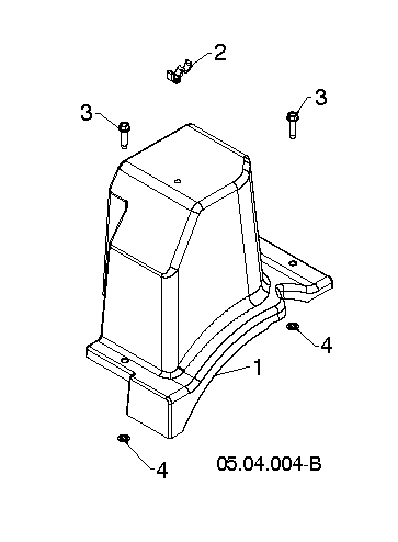 Control Panel and Discharge Chute 1 Diagram and Parts List for ST230 (97046910100)(2020-06) Husqvarna Snow Blower