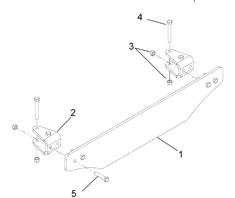 Weight Kits 2 Diagram and Parts List for EZ-MZ 2008-01 Husqvarna Lawn Tractor Accessories