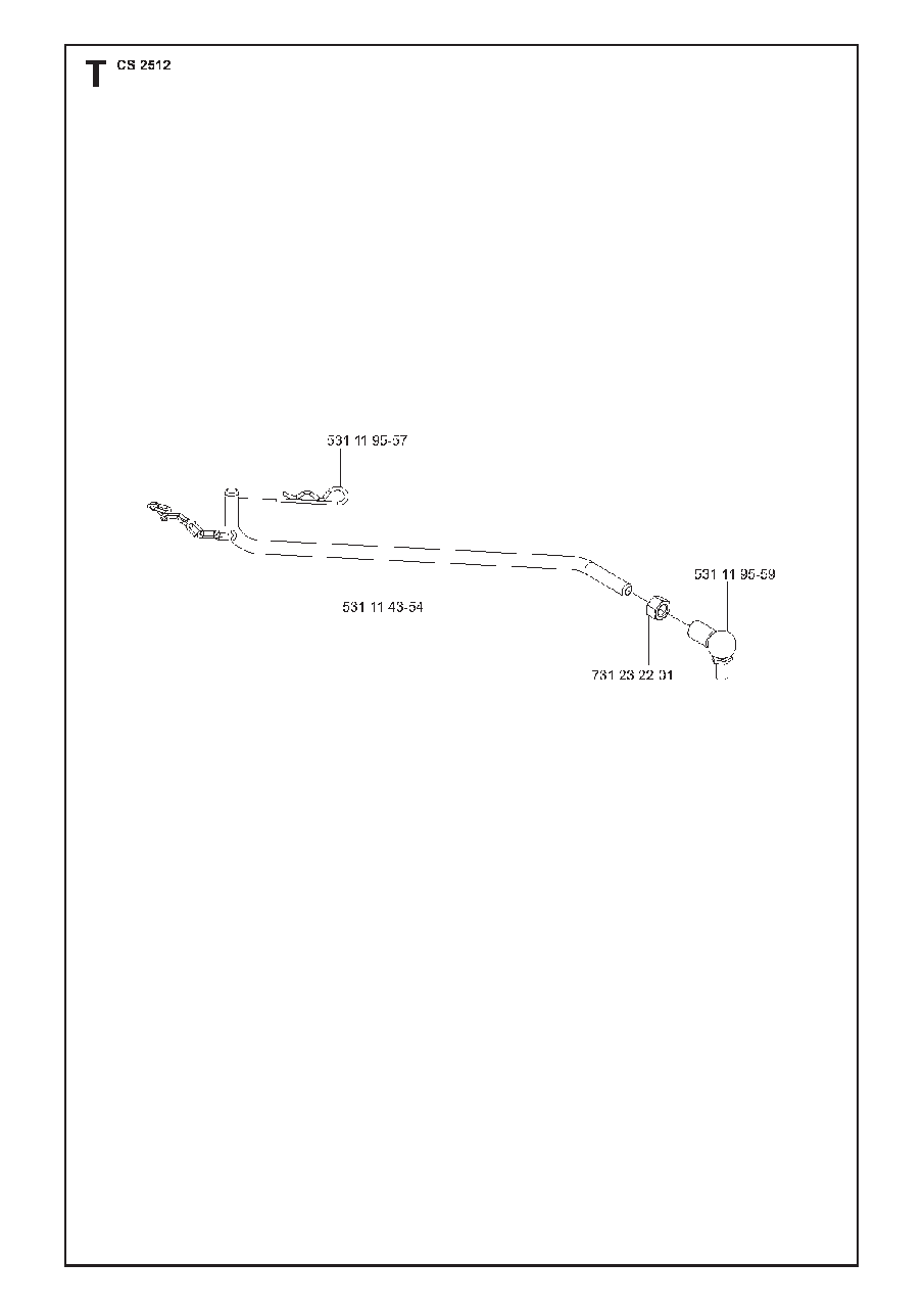 Guide Diagram and Parts List for CS2512 (1301 & Above)(2013-04) Husqvarna Circular Saw