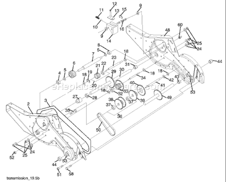 Page G Diagram and Parts List for CRT650 CRT 650 650RTTB -954329172 -2003-08 Husqvarna Tiller
