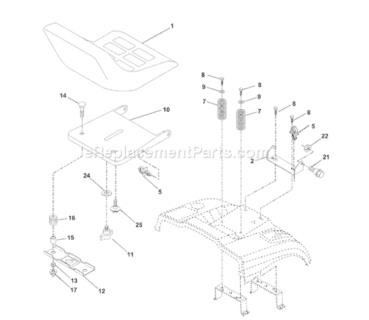 Page I Diagram and Parts List for CTH150 CTH 150 954140101A -1999-10 Husqvarna Lawn Tractor