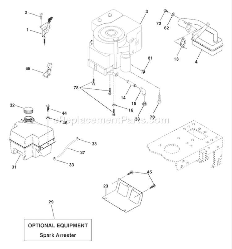 Page F Diagram and Parts List for CT130 CT 130 HEB -954170017 -1999-10 Husqvarna Lawn Tractor