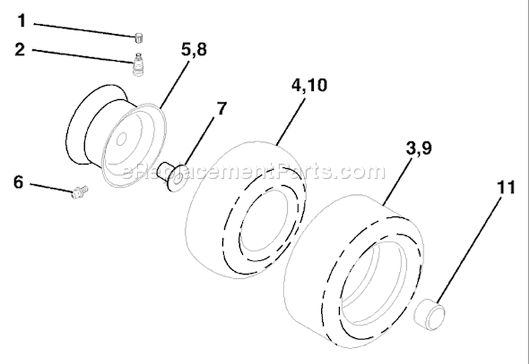 Page K Diagram and Parts List for CT130 CT 130 HECT150B -954170019 -2000-01 Husqvarna Lawn Tractor