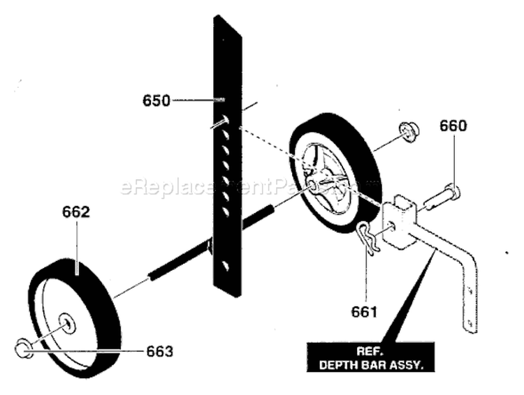 Page G Diagram and Parts List for CT20CULTIVATOR CT 20 Cultivator 1998-01 Husqvarna Tiller