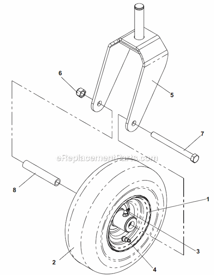 Page C Diagram and Parts List for CZ4815  Husqvarna Lawn Mower