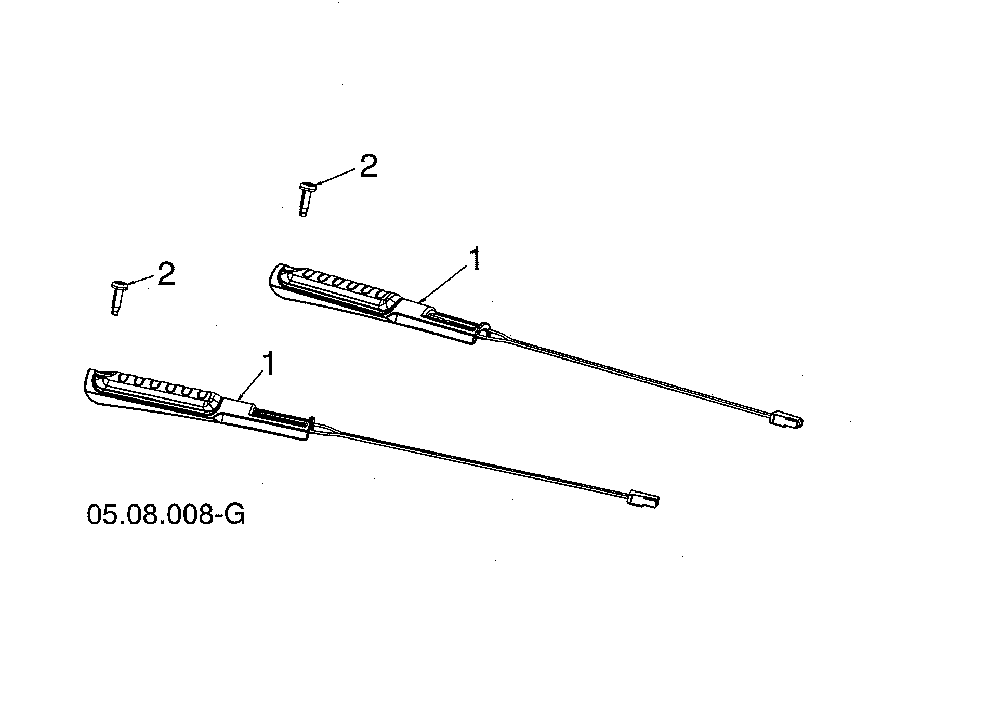 Grip Diagram and Parts List for 96193009604  Husqvarna Snow Blower