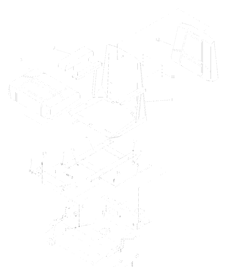 Suspension Seat Assembly Diagram and Parts List for ZTH7227KOB (968999225)(2002-10) Husqvarna Lawn Mower