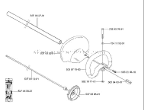 Page L Diagram and Parts List for 326HE3 (E-tech 2) (2001-09) Husqvarna Trimmer