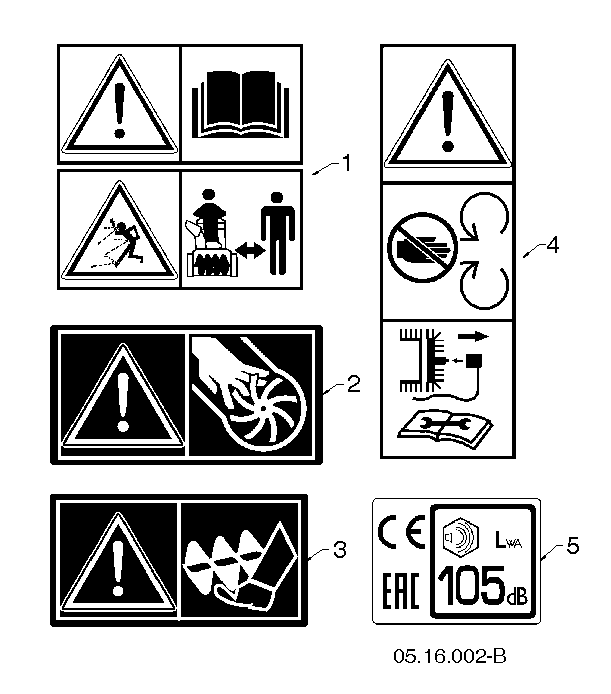 Auger Housing and Impeller 3 Diagram and Parts List for ST230 (97046910100)(2020-06) Husqvarna Snow Blower