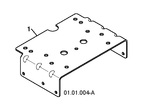 Engine Plate Diagram and Parts List for 12527SB96193005600 2010-07 Husqvarna Snow Blower
