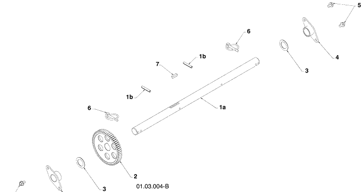 Drive - C Diagram and Parts List for 12524SB (96193004600)(2009-06) Husqvarna Snow Blower
