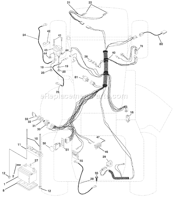 Page D Diagram and Parts List for GTVH200 (954140016B) (1999-03) Husqvarna Lawn Tractor