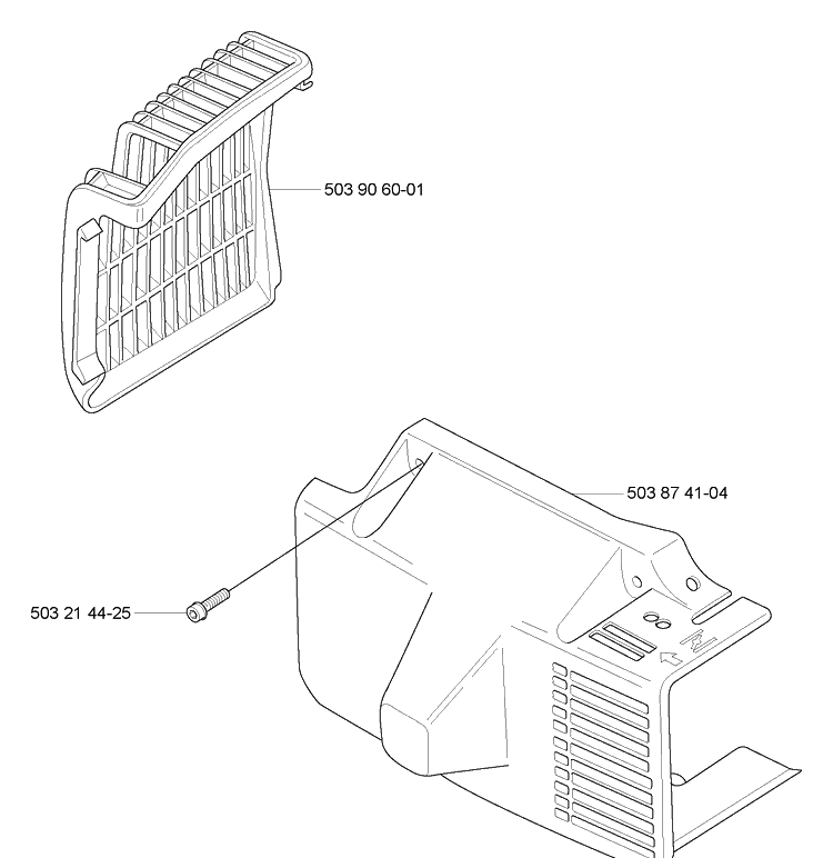Covers Diagram and Parts List for 225B 2006-09 Husqvarna Leaf Blower / Vacuum
