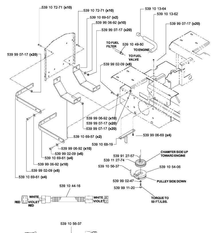 Engine Kohler 24hp And 25hp Diagram and Parts List for IZ5225TXPKOA (968999375)(2005-12) Husqvarna Lawn Mower