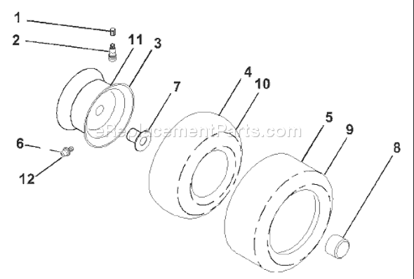 Page J Diagram and Parts List for GTH2250A (954567093) (2000-11) Husqvarna Lawn Tractor