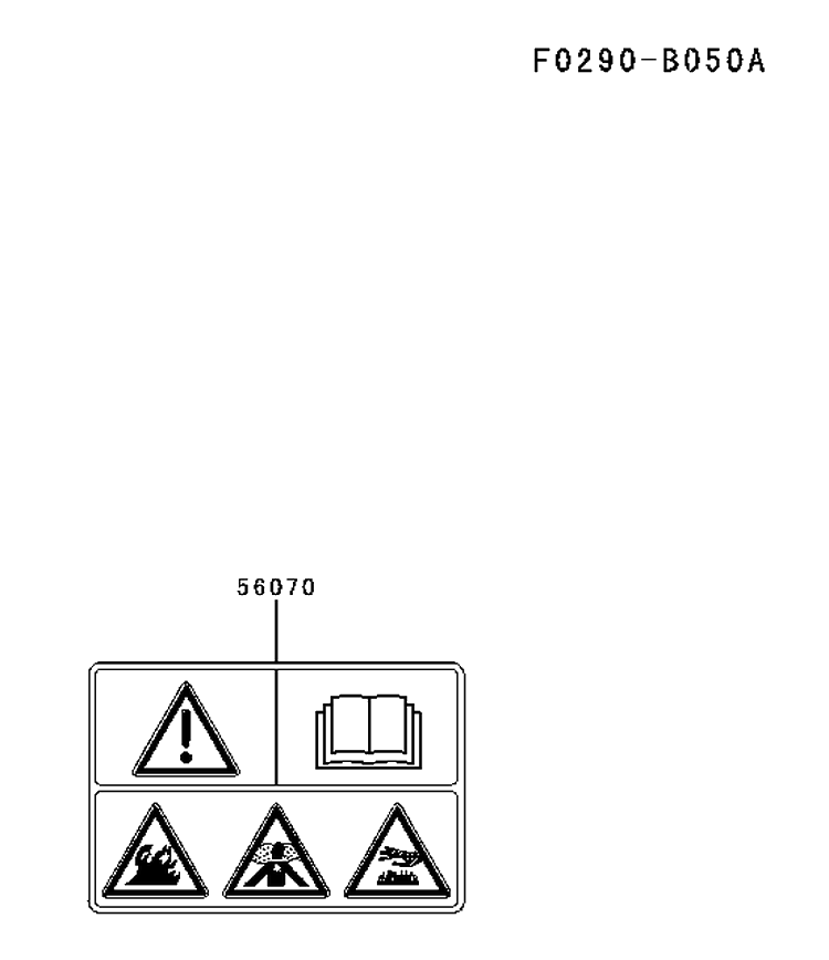 Decals Diagram and Parts List for FX691V-AS50 2017-09 Husqvarna Engine