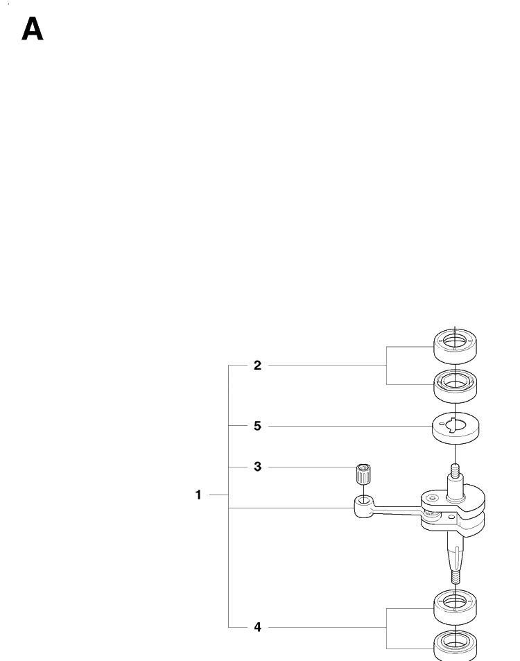 Crankshaft Diagram and Parts List for 326HD60 (X-SERIES)(20090900001-Current) Husqvarna Hedge Trimmer