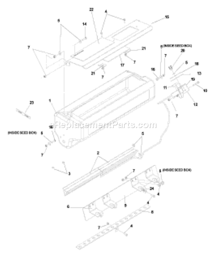Page G Diagram and Parts List for DT22BDS DT 22 BDS B5DSA -968999244 -2005-07 Husqvarna Dethatcher