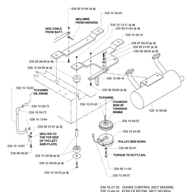 Kohler Engine Assembly Diagram and Parts List for LZ5227TXPKOA (968999309)(2006-02) Husqvarna Lawn Mower