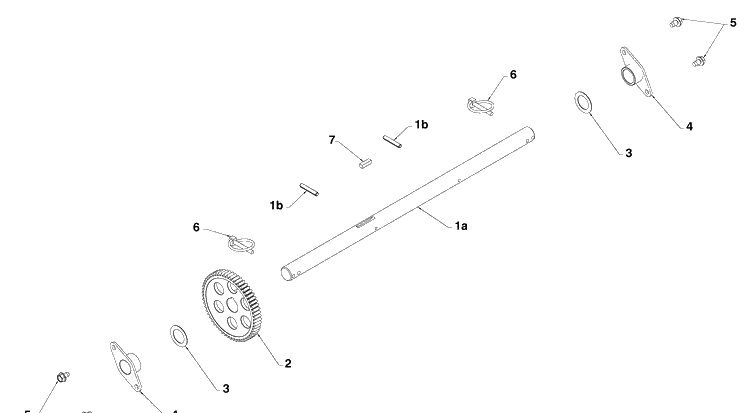 Drive - C Diagram and Parts List for 924SB (96193004500)(2009-06) Husqvarna Snow Blower